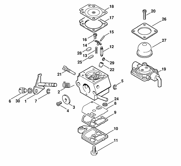 Carburetor C1QS58 (27.2001)