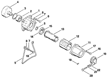F-Clutch housing AV