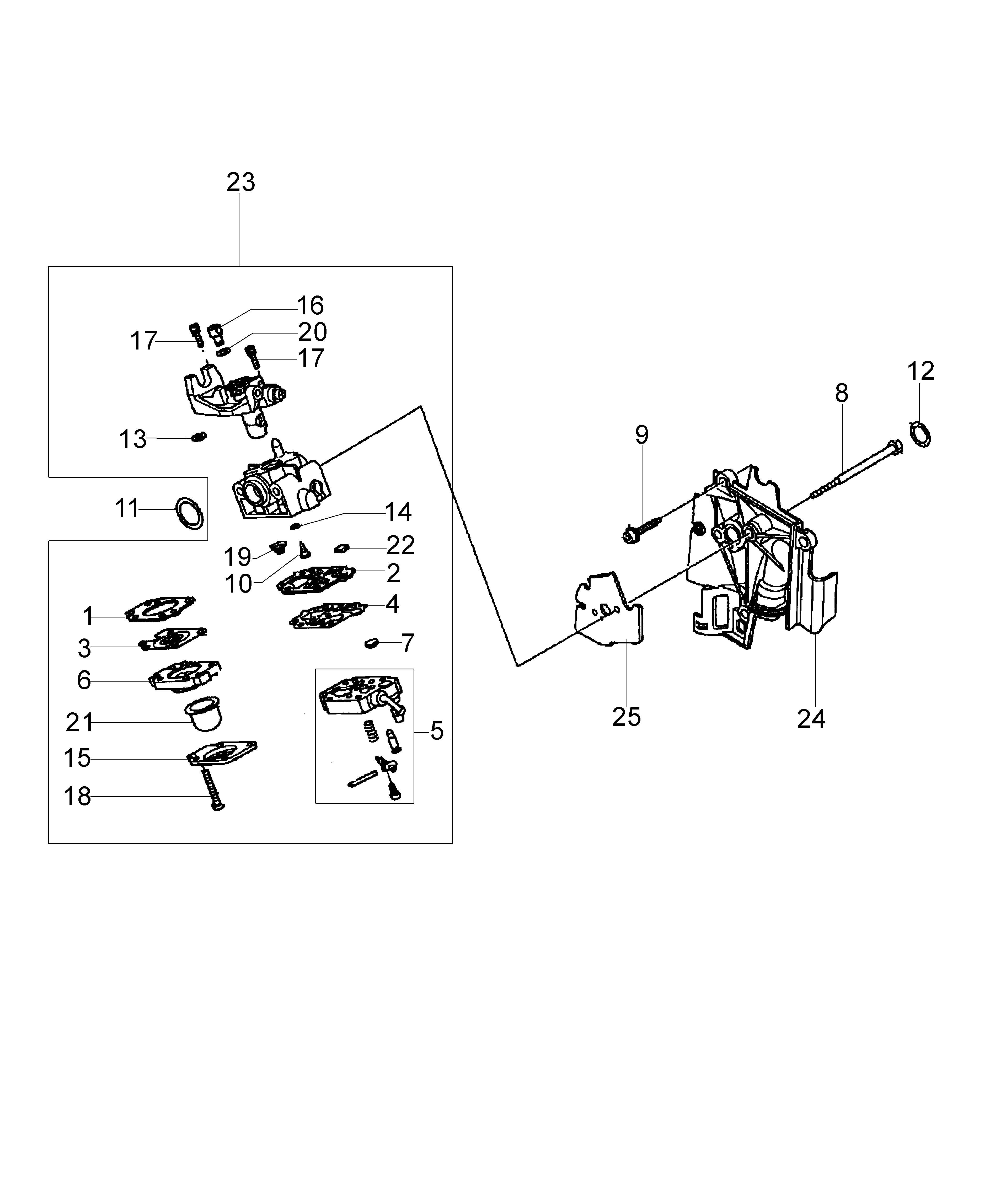 Carburetor WYB 6D