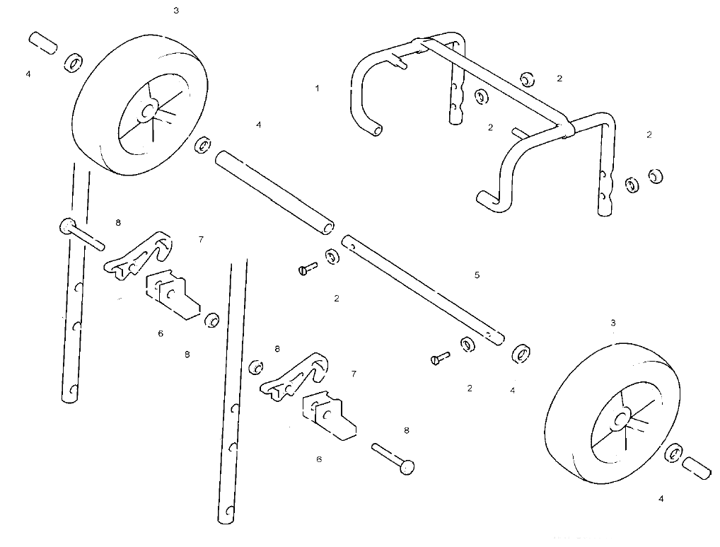 Kit - Undercarriage (Transport Wheel)
