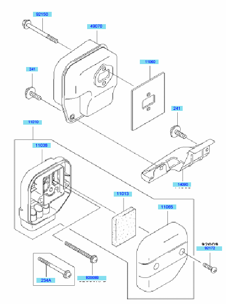 Air Filter & Muffler