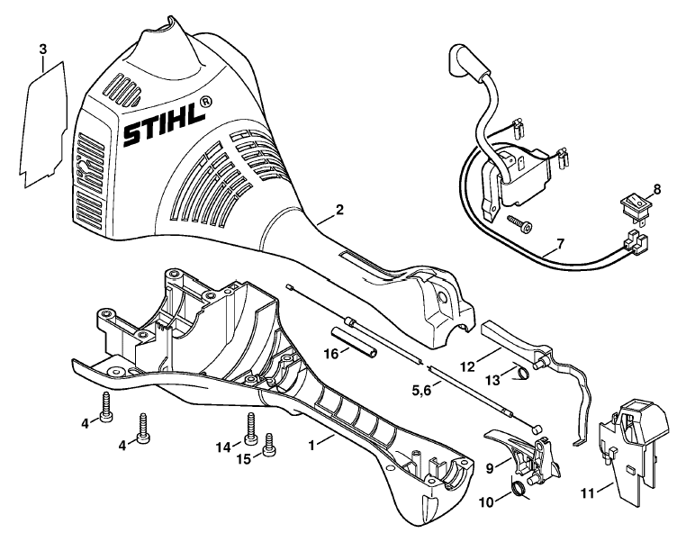 Engine housing