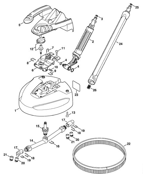 Patio Cleaner RA 101
