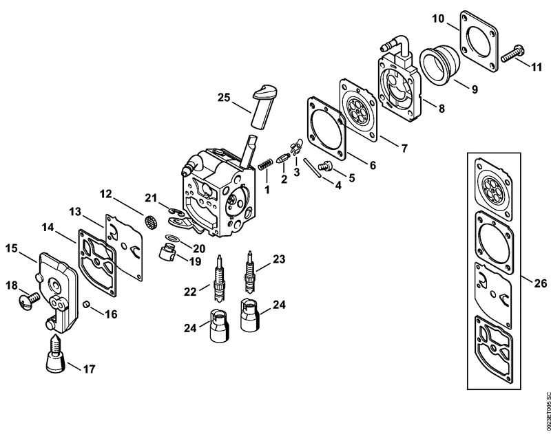 F CARBURETTOR