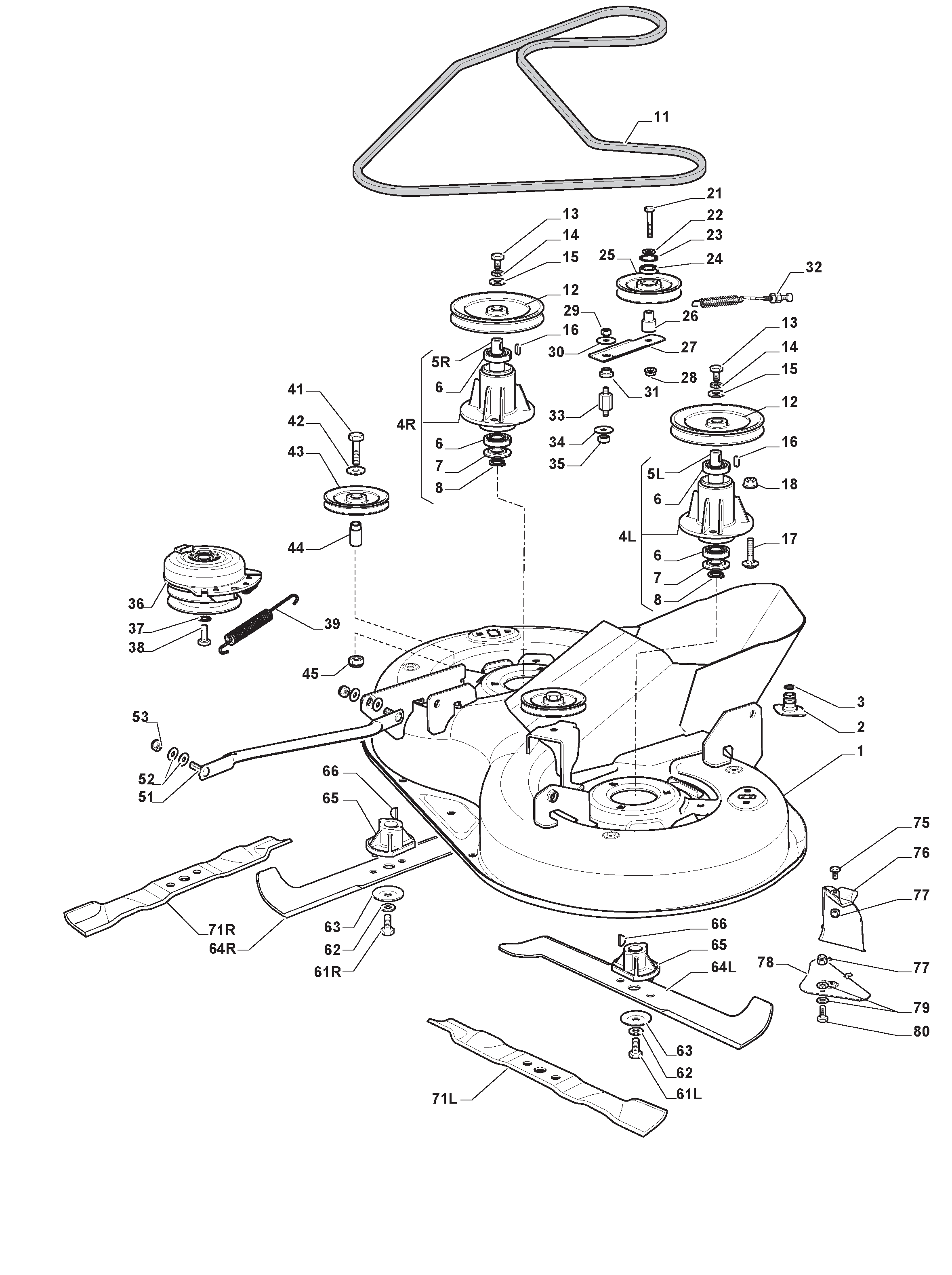 Cutting Plate with Electromagnetic Clutch