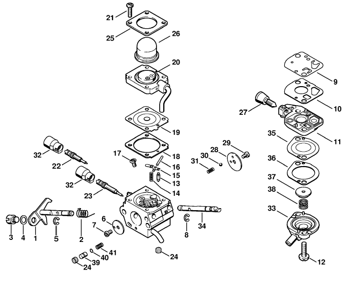 Carburetor C1Q-S98B (44.2008)