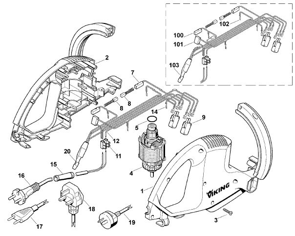 housing - electric motor