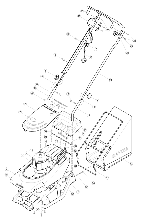 Upper Main Frame Assembly