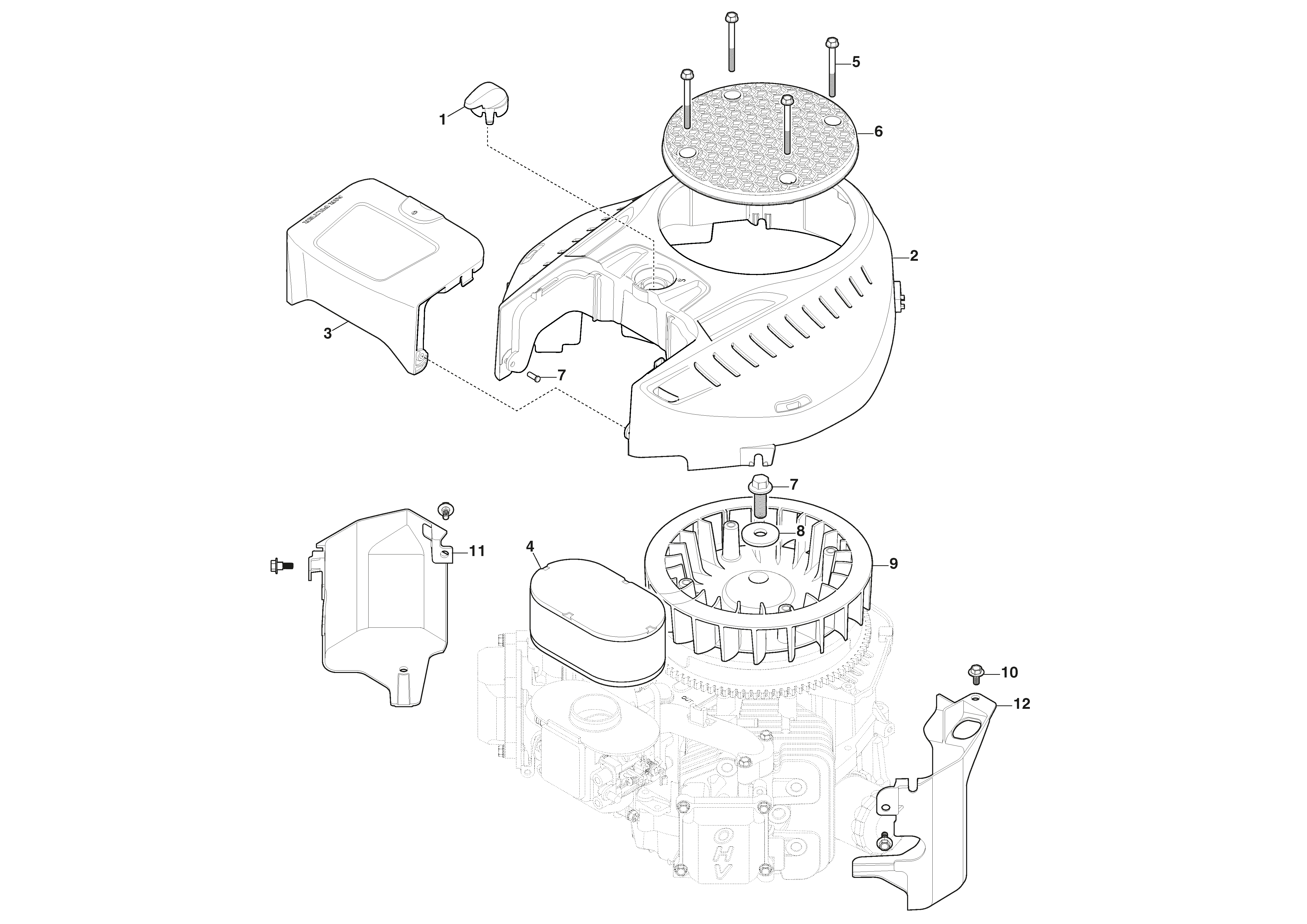 Fan Cover, Air Cleaner