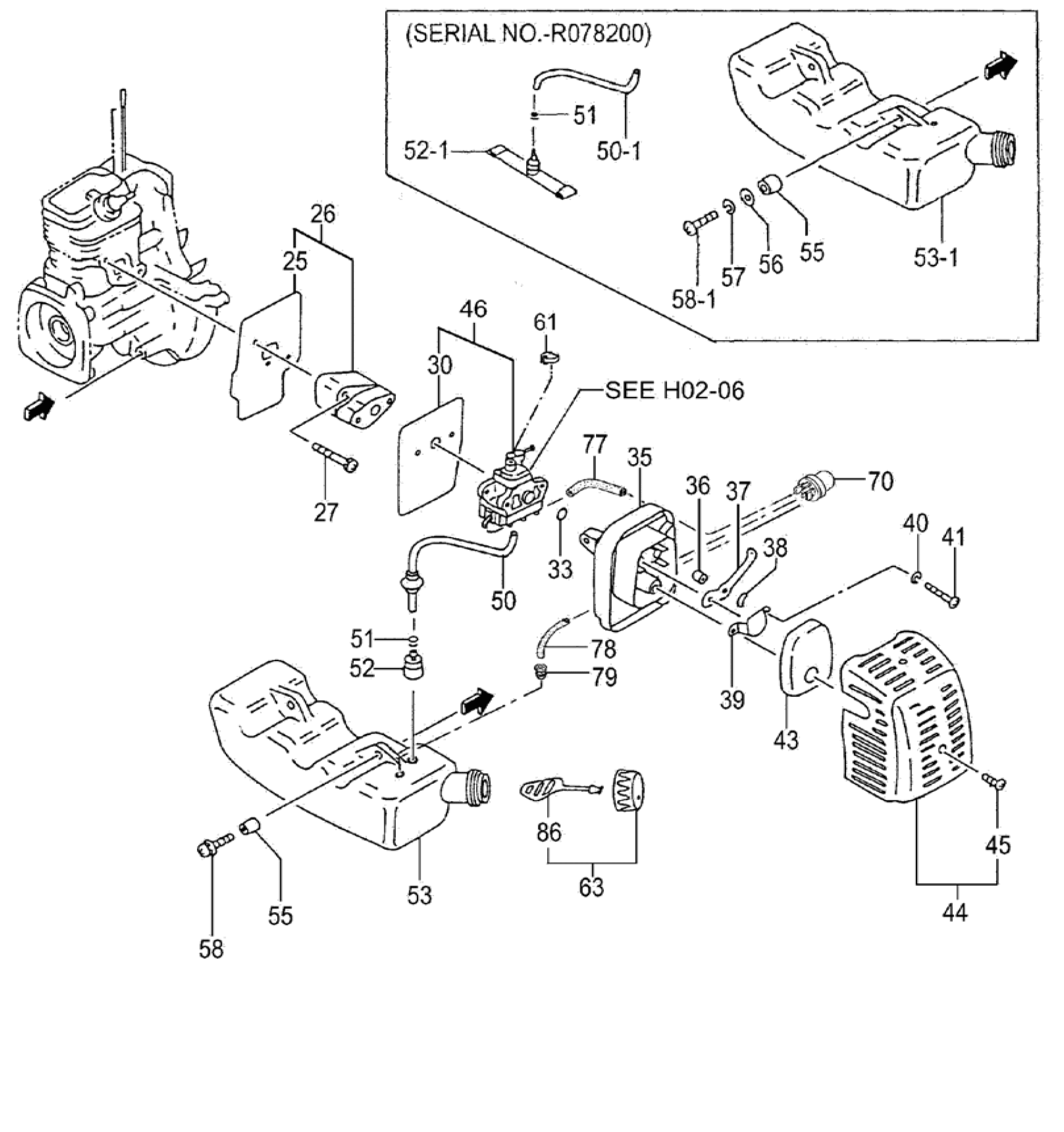 ENGINE-1(SERIAL NO.-B026000)