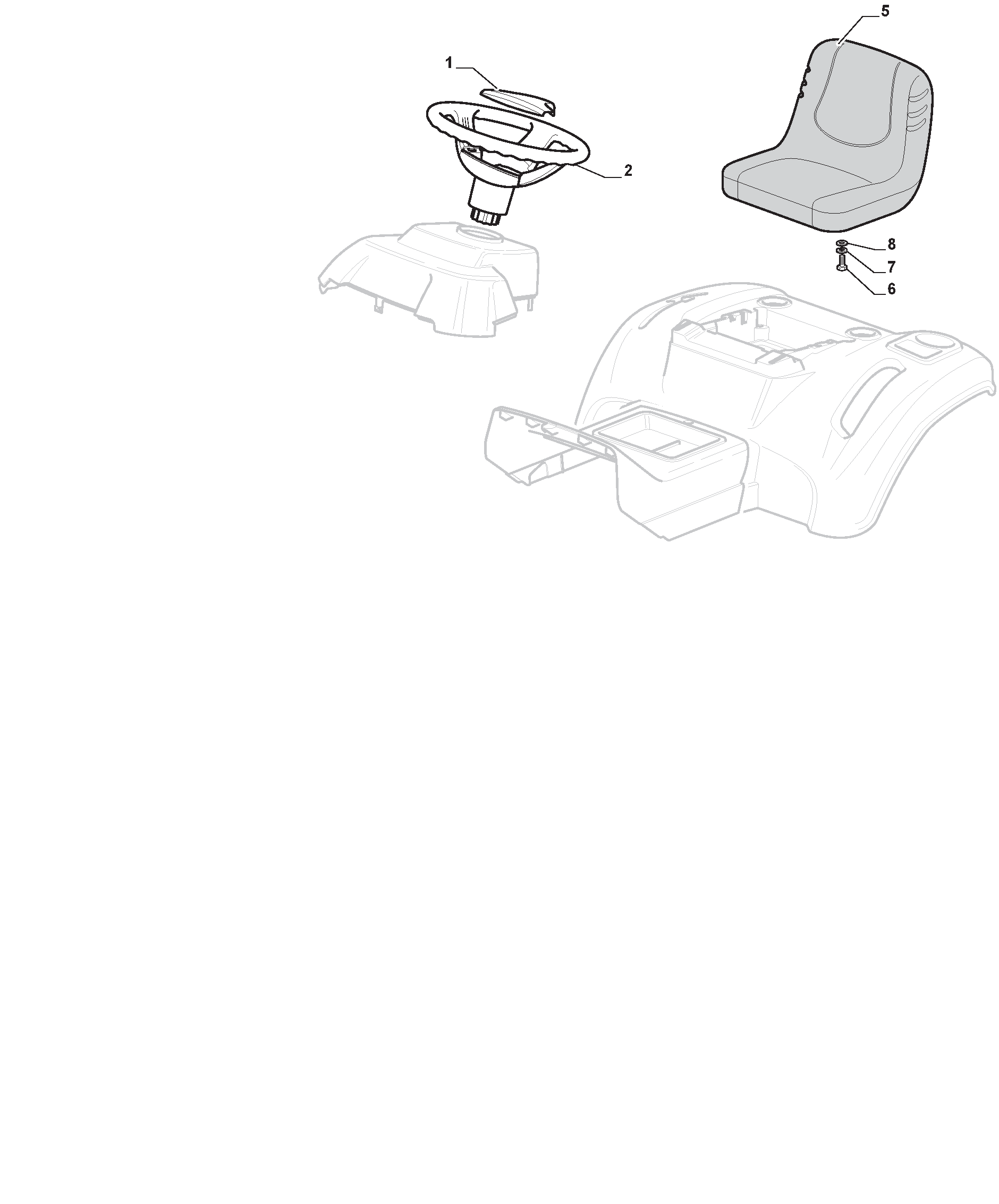 Seat & Steering Wheel