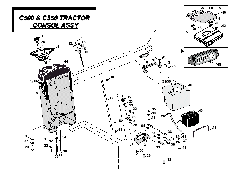 Consol Assembly