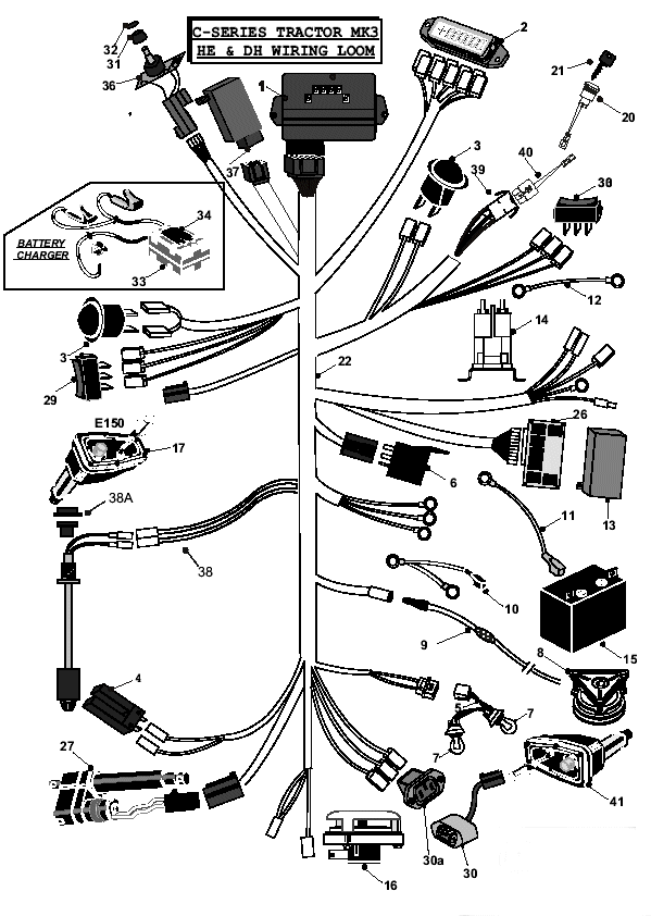 MK3 HE & DH Wiring Loom