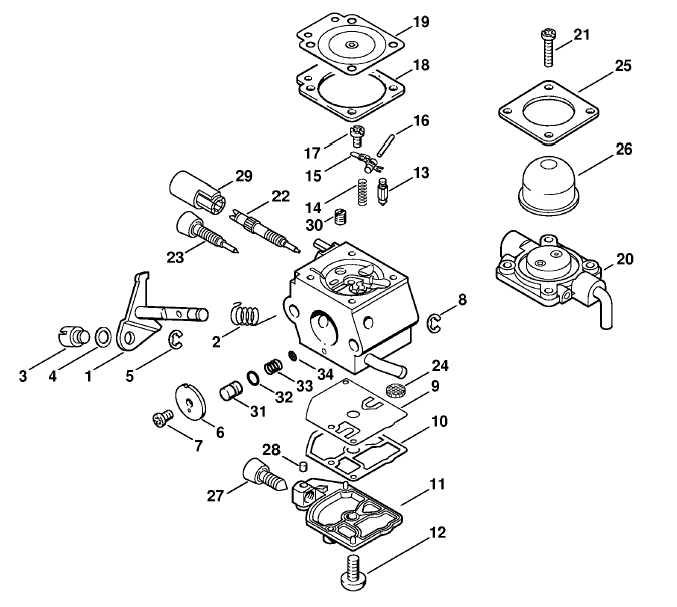 Carburetor C1QS66 (36.2002)