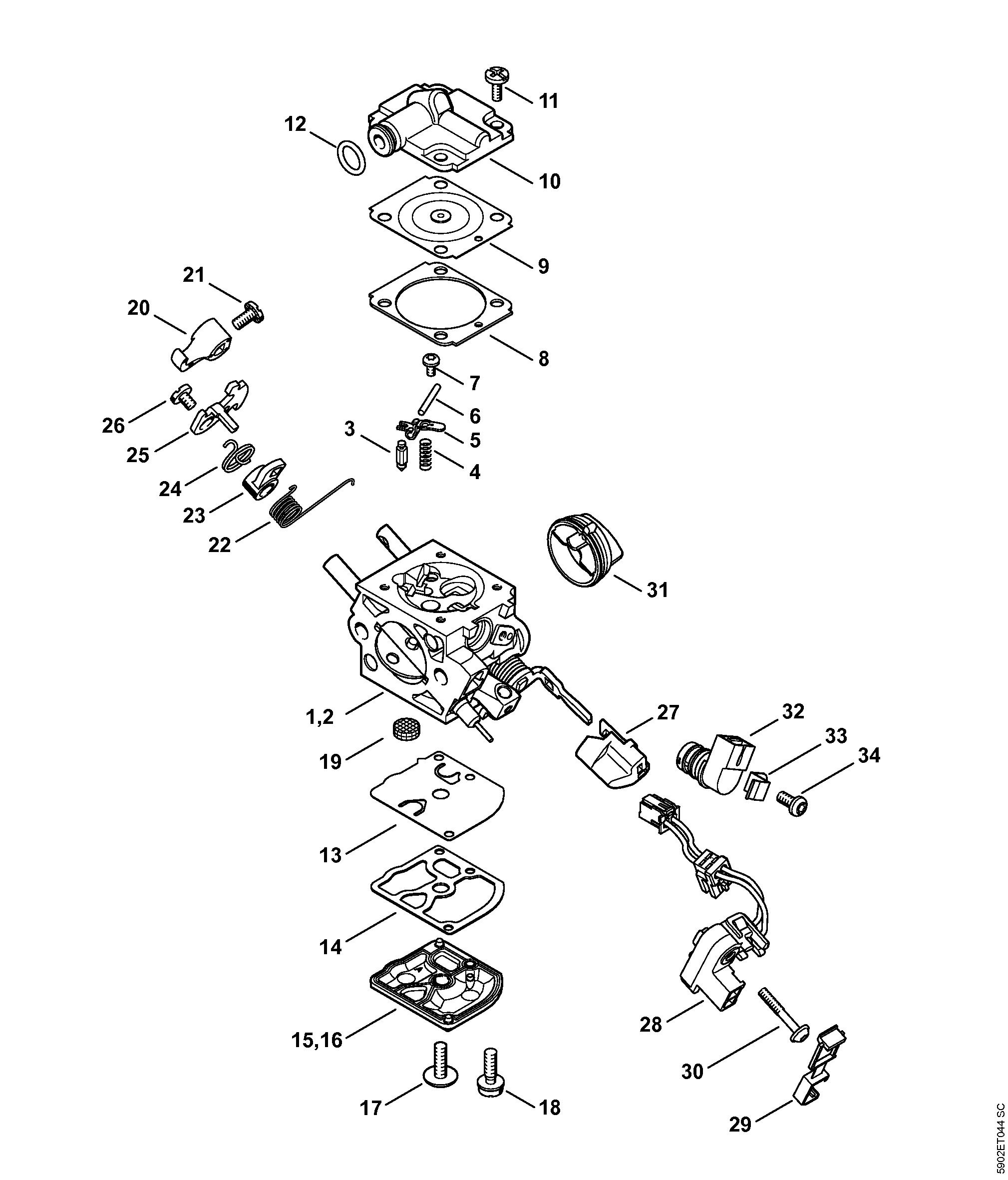 Carburetor C1Q-S229B