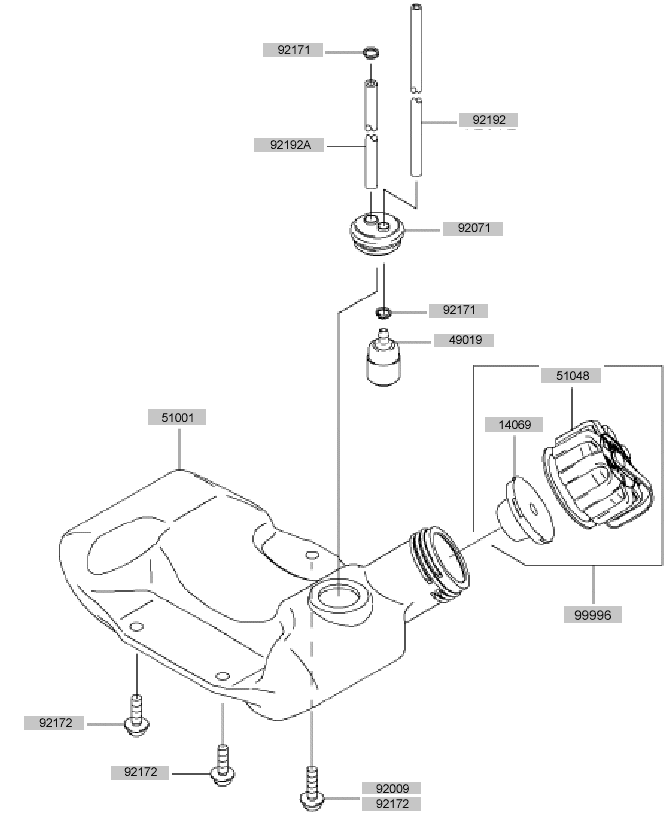 Fuel Tank - Fuel Valve