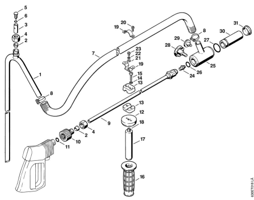 Q-Wet-blasting attach.