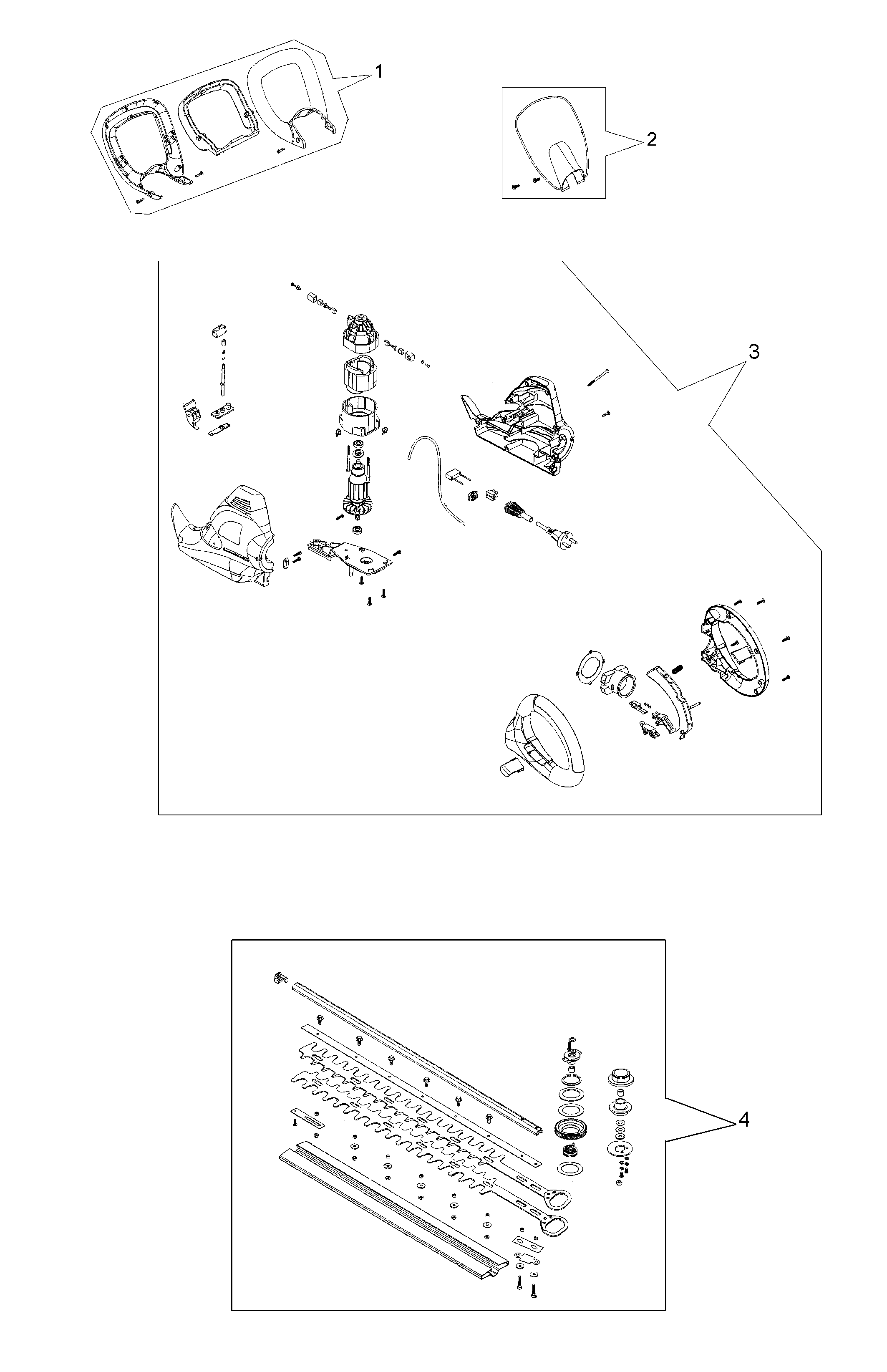 Illustrated parts list