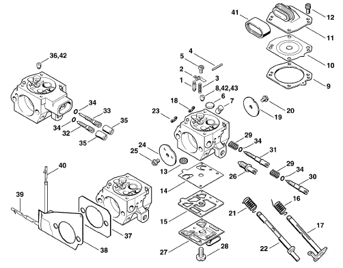 Carb HD-14A - HD-16 - HD-24A