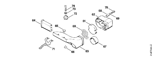 C_-Carburetor, Air filter
