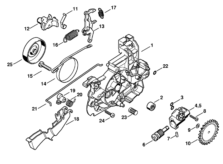 Gear housing