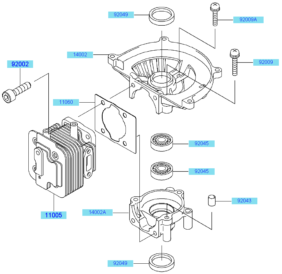 Cylinder Crankcase