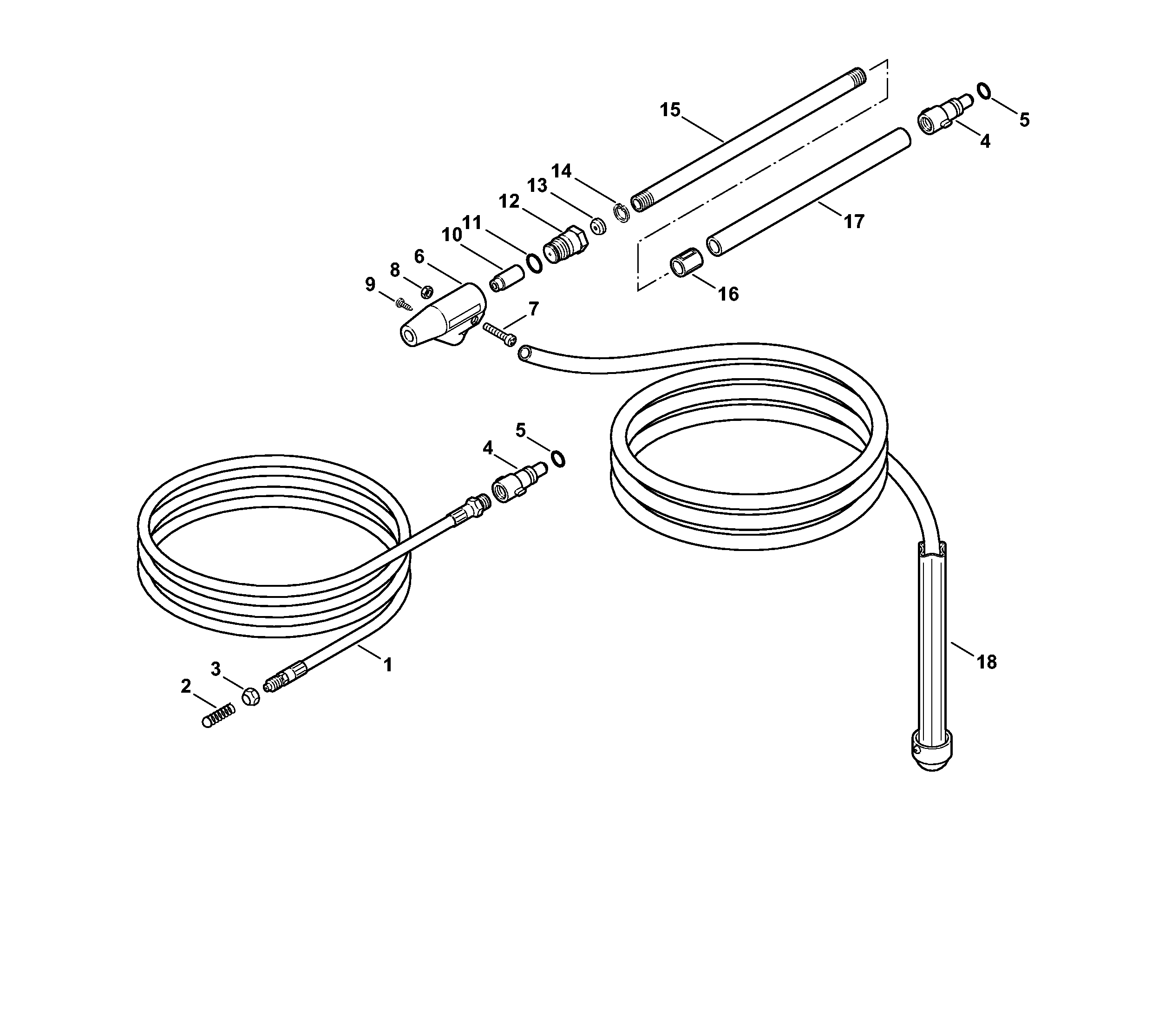 Pipe cleaning kit, Wet sand jet-stream kit # 06/2019