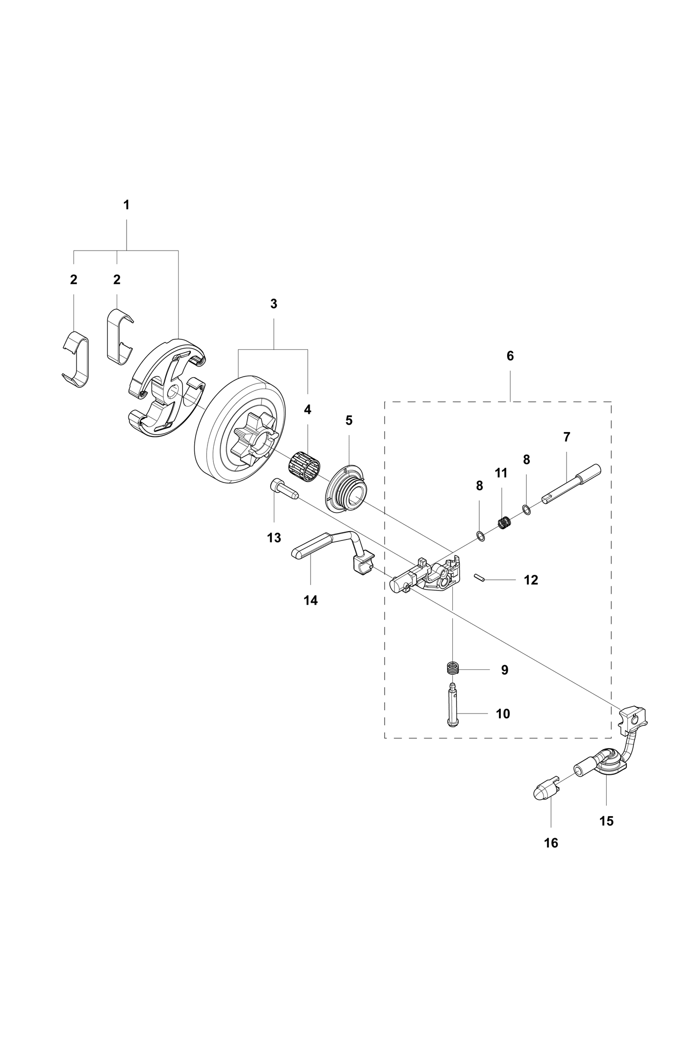 Clutch & Oil Pump
