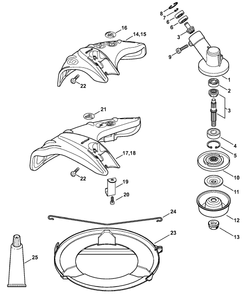 Gear head, Deflector