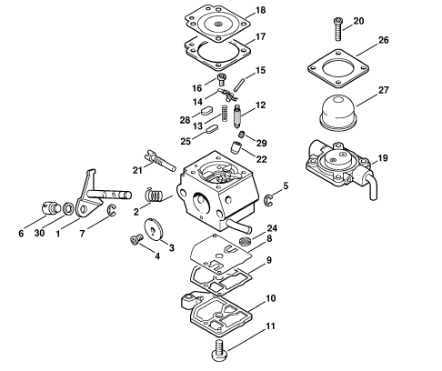 Carburetor C1QS58