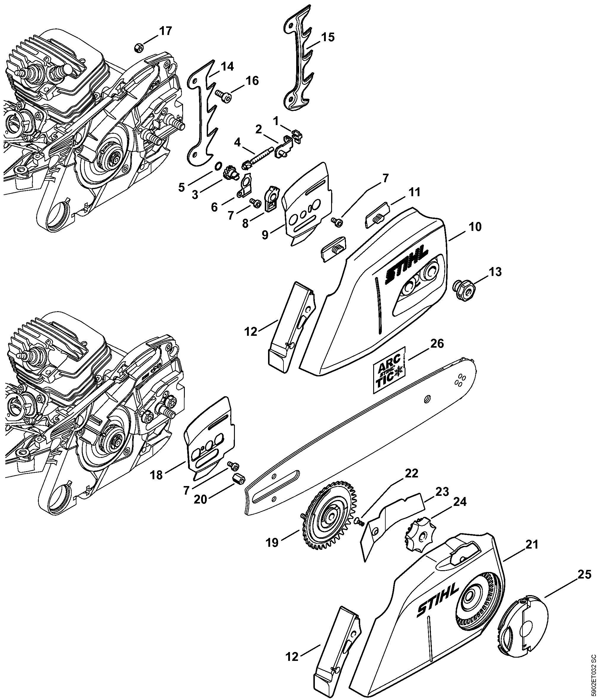 Chain tensioner