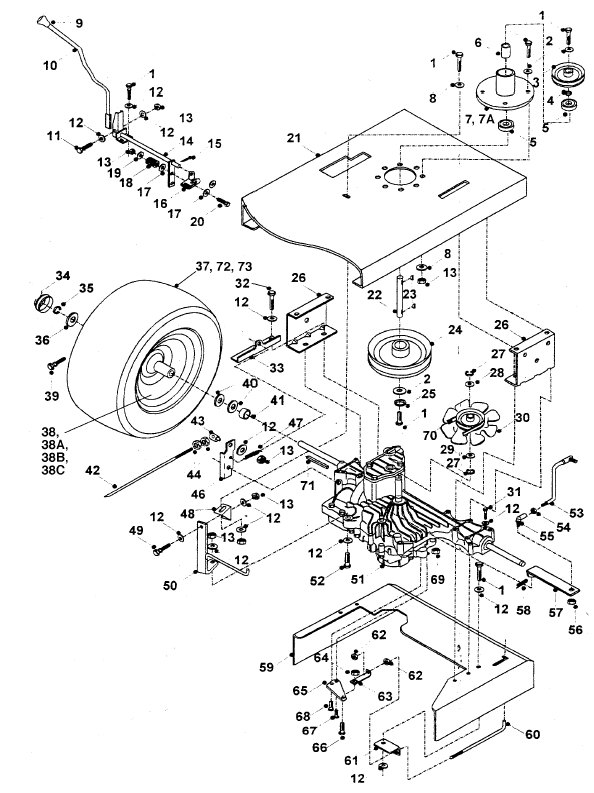 Tuff Torq. Hyd. Trans