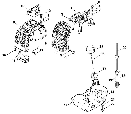 D-Cover, Fuel tank