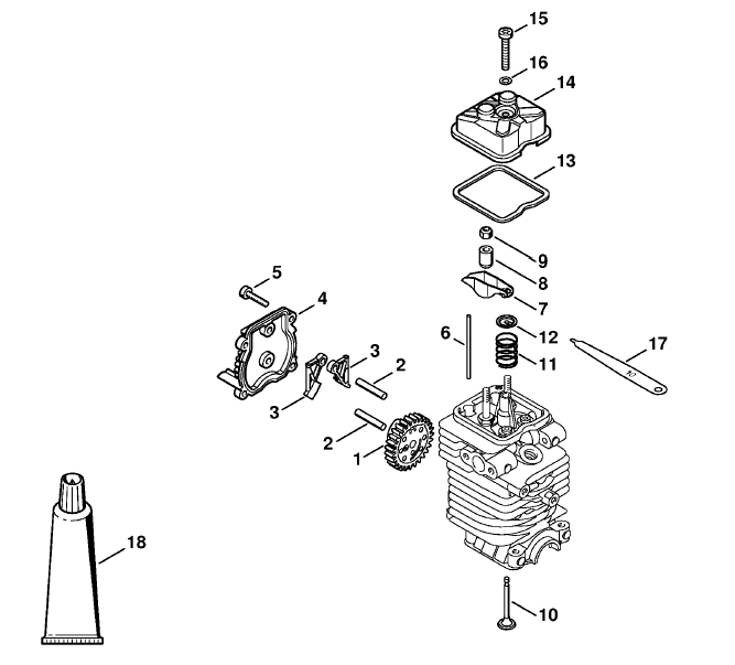 Valve timing gear