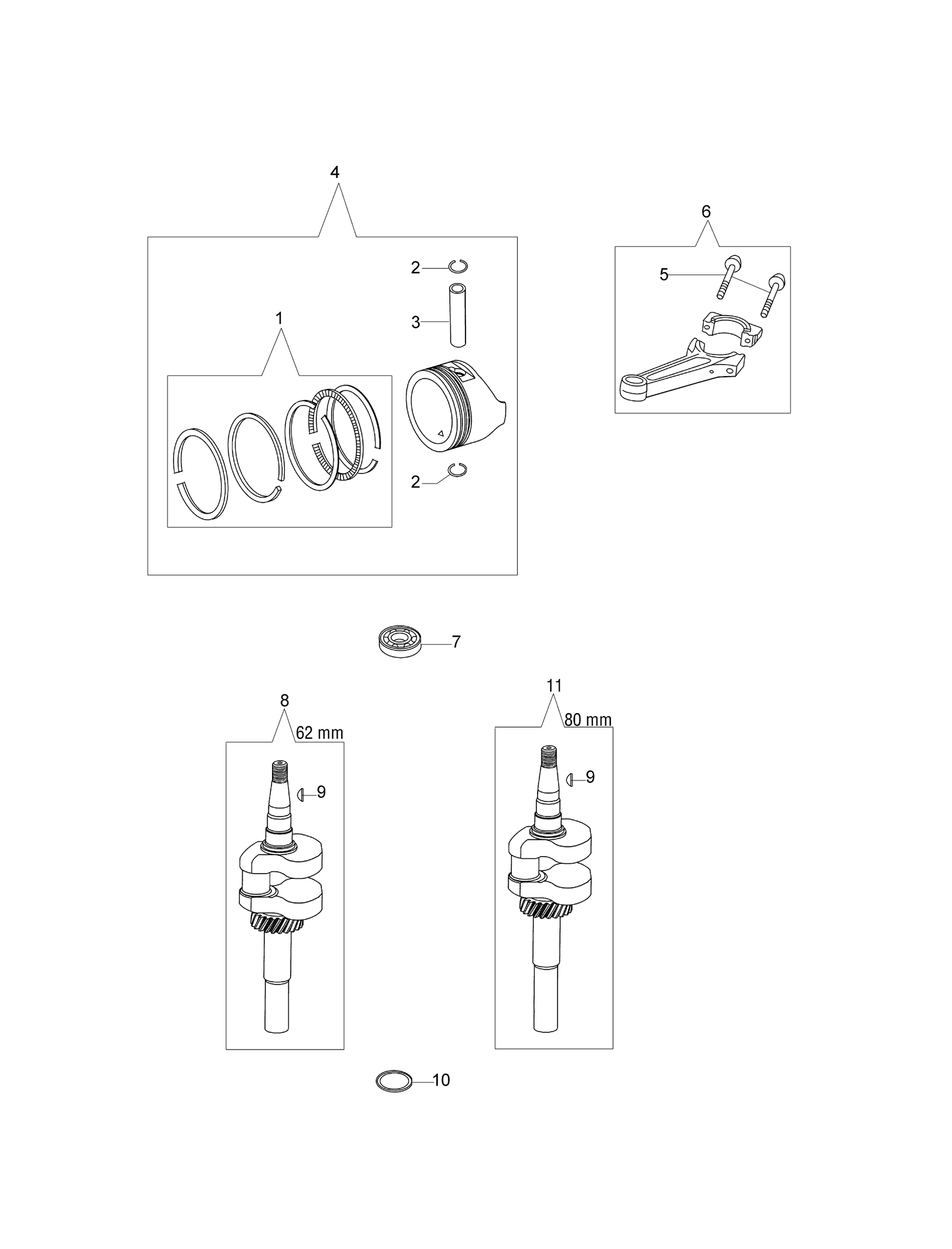Crankshaft & Piston