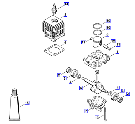 CRANKCASE-CYLINDER