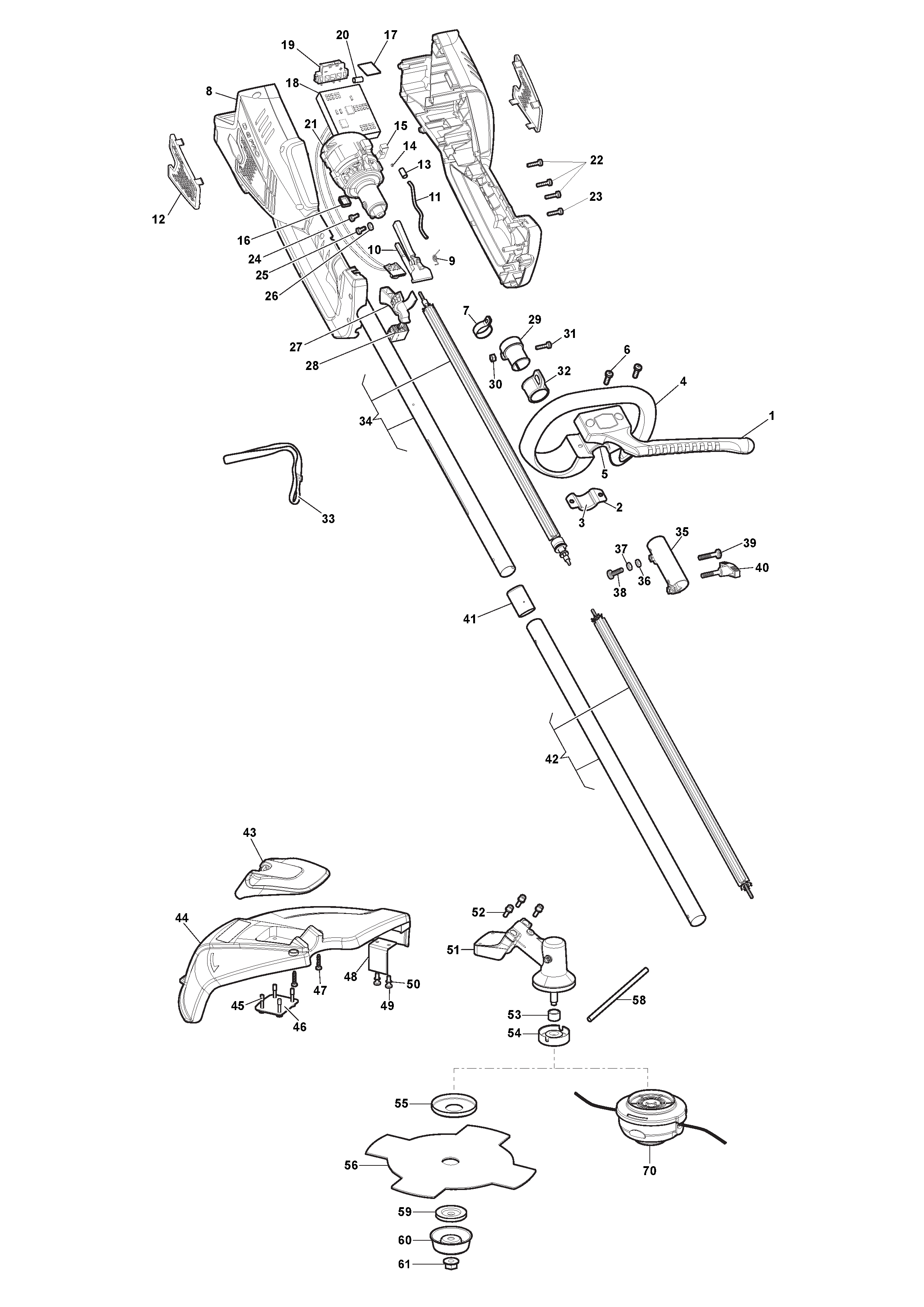 Brushcutter Battery