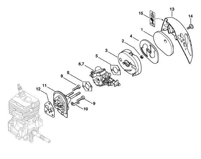 Air filter, Spacer flange