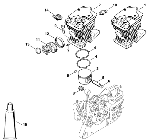 Cylinder MS 280C