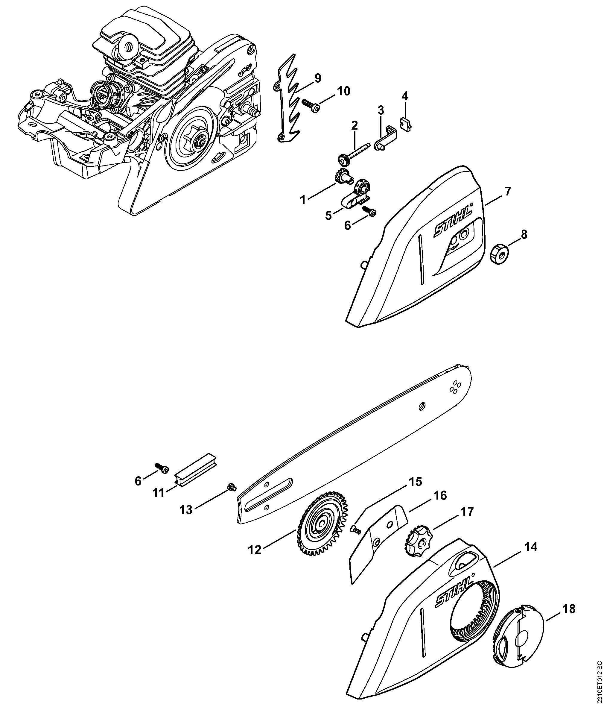 Chain tensioner