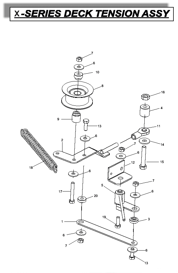 Deck Tension Assembly