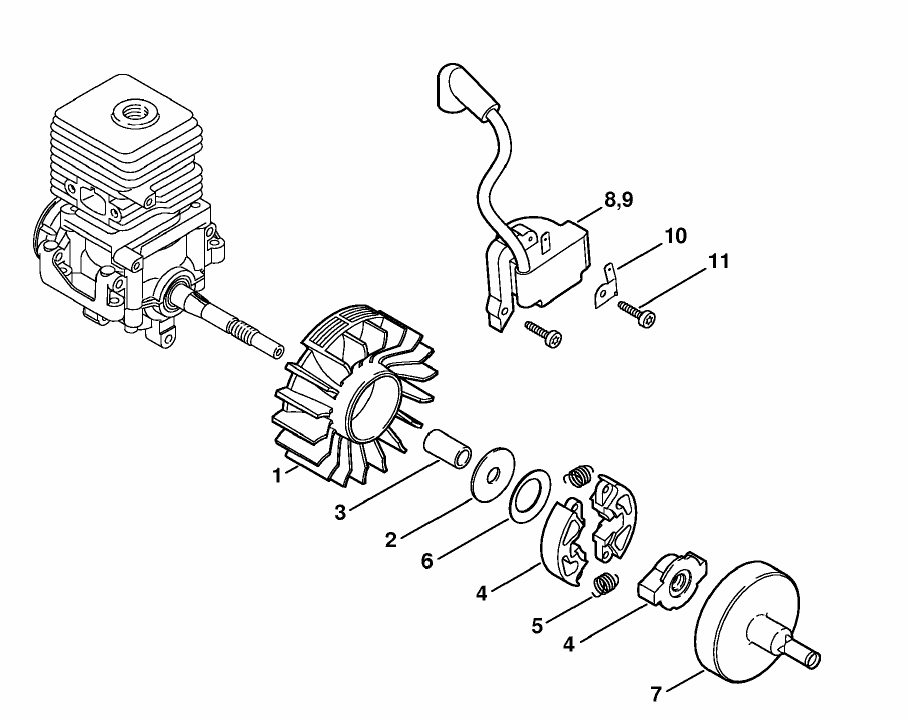 Ignition system, Clutch