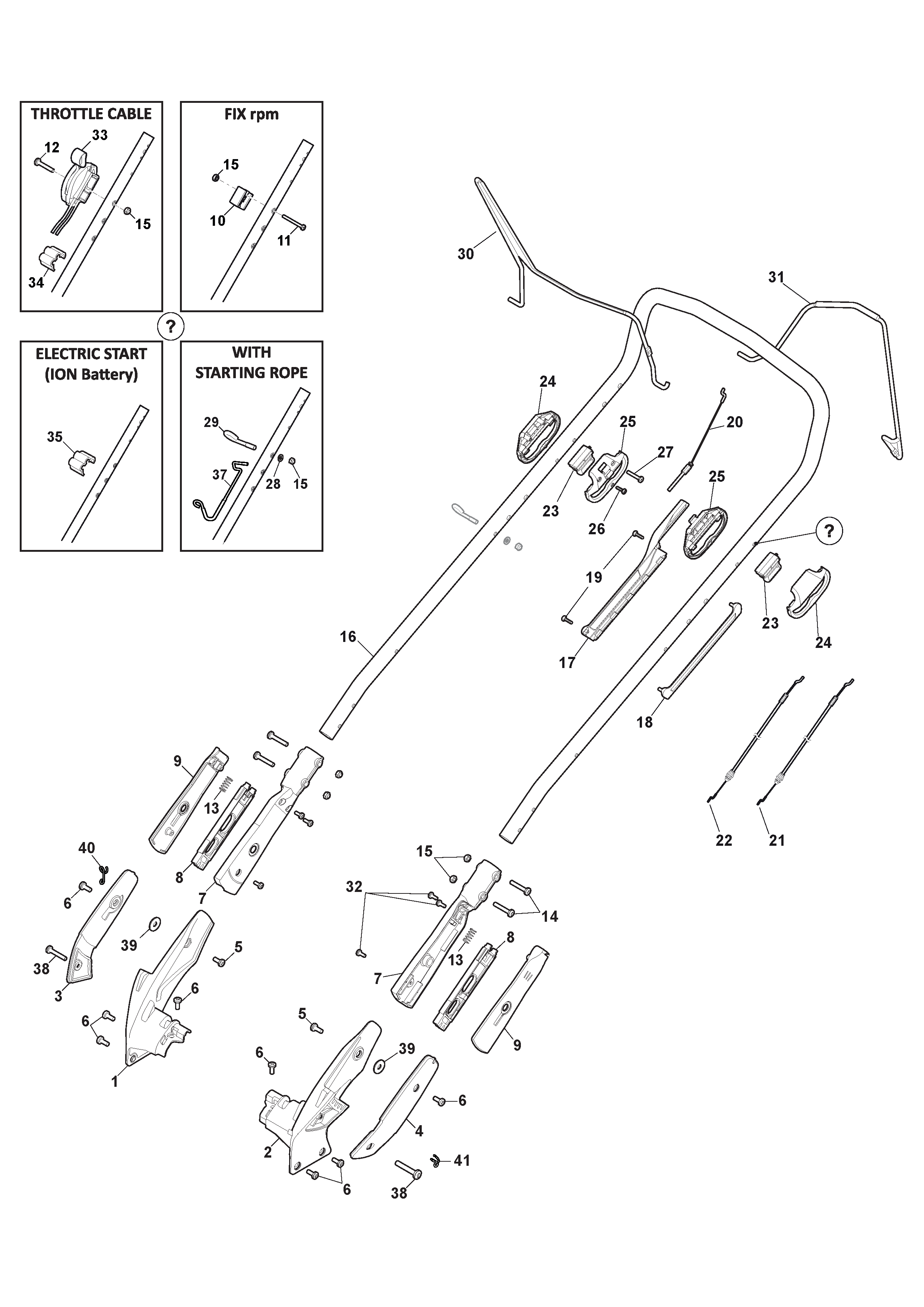 Handle, Upper Part