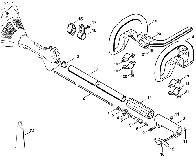 Drive tube assembly