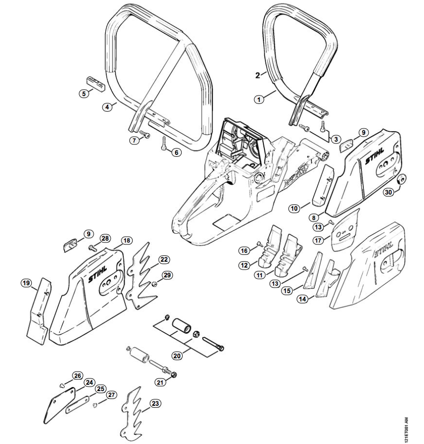 Handlebar/Chain Cover