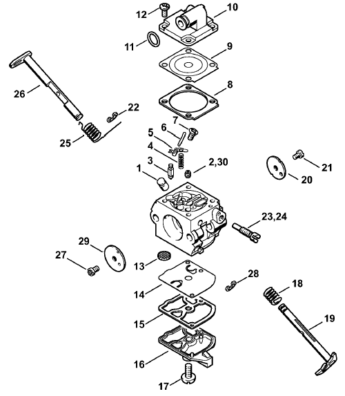 Carburetor C1Q S57B