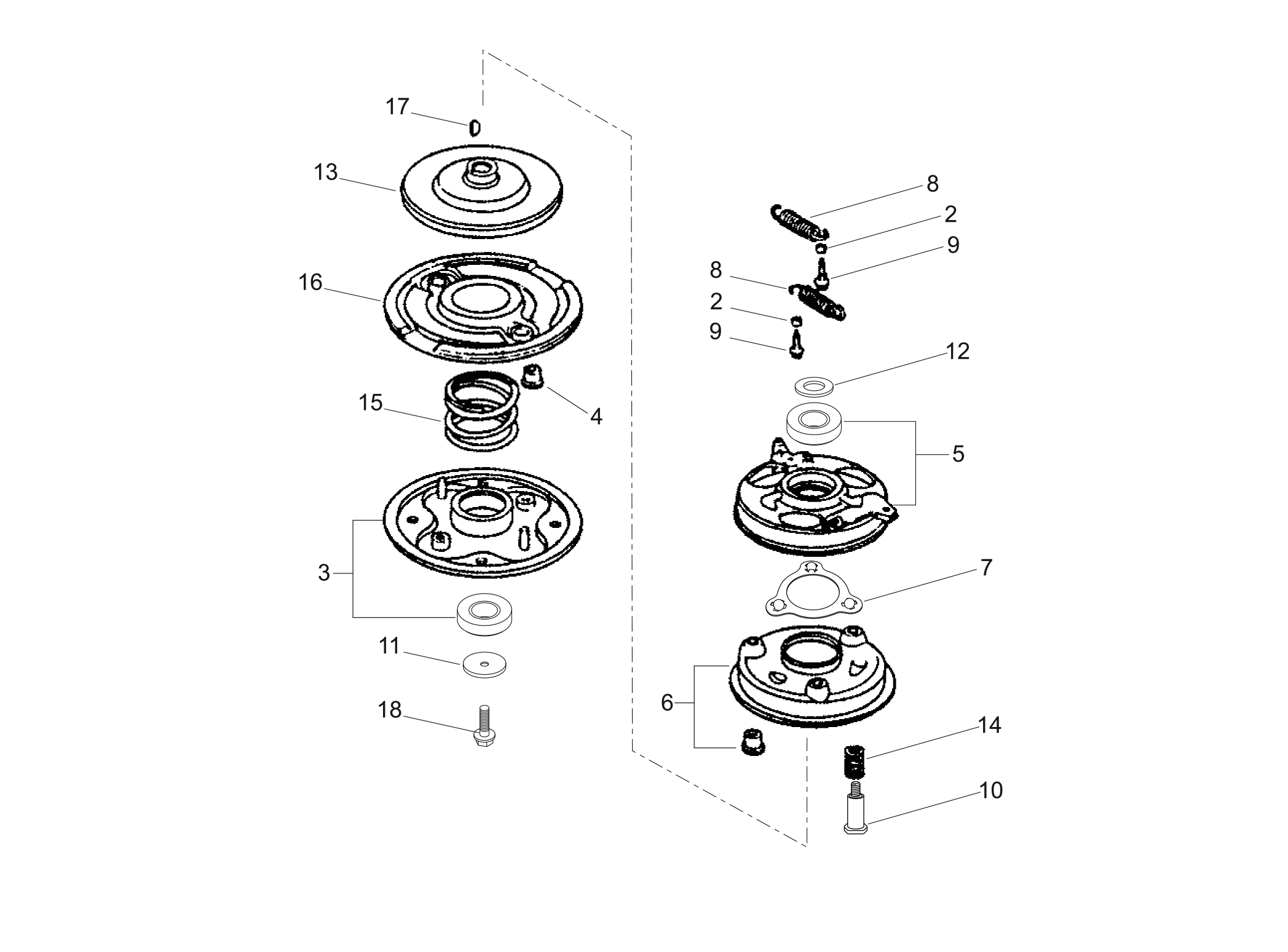 Blade Brake Assy