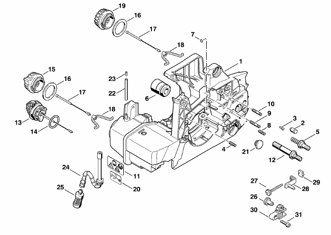 Engine housing