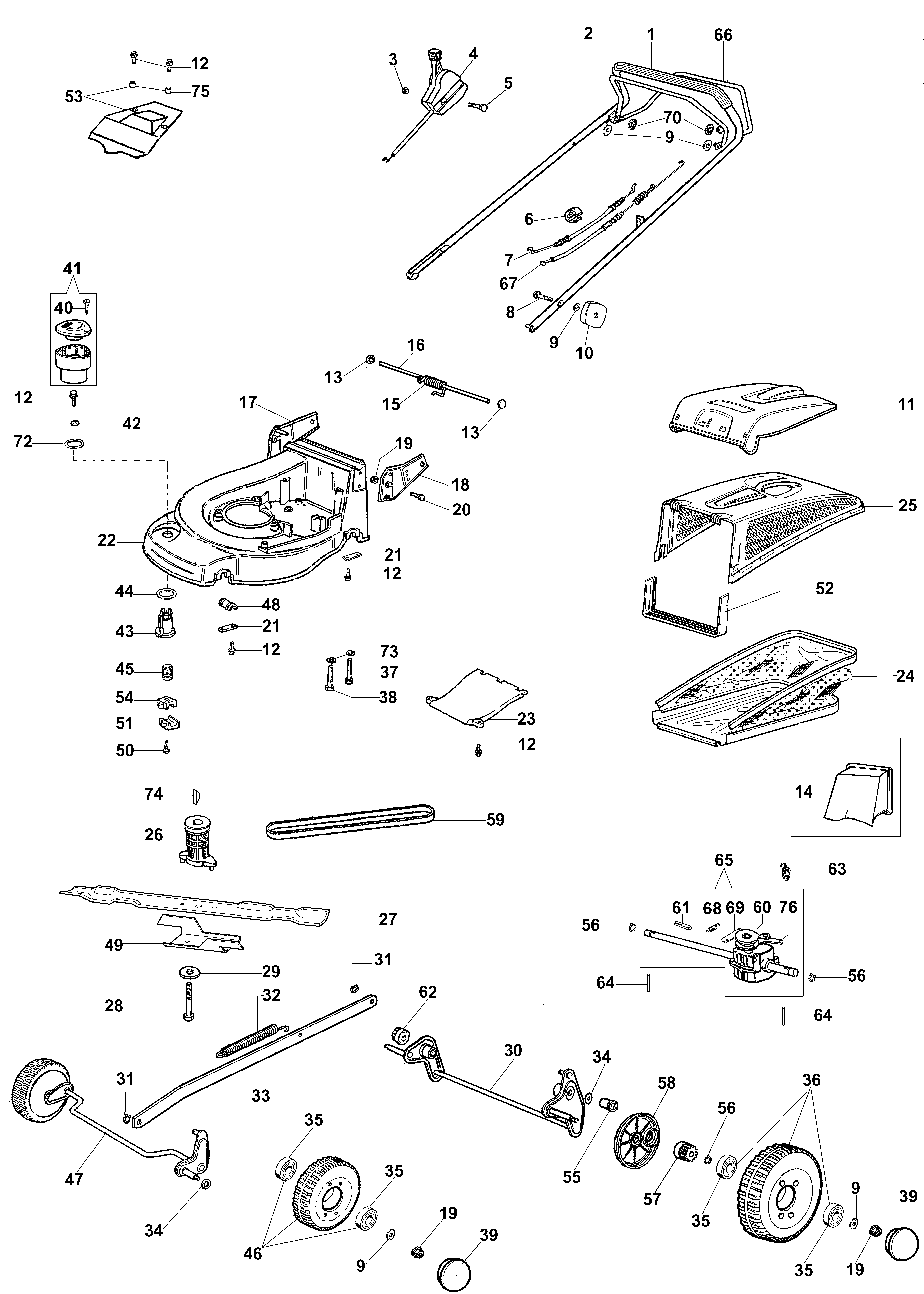 Illustrated parts list (Until May 2007)