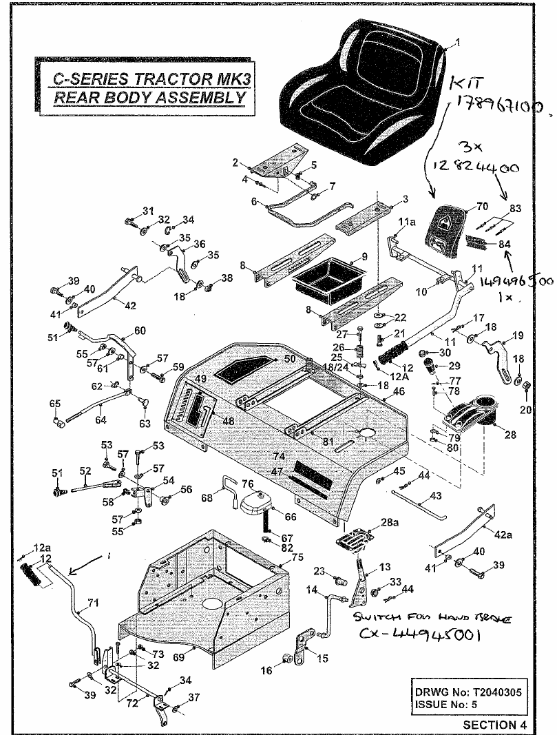 Rear Body Assembly